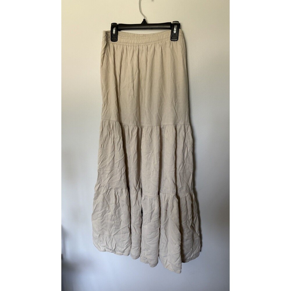 Cotton candy LA Women’s Boho Maxi Skirt, Polyester Blend, Size Medium